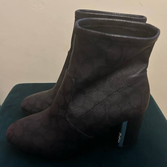 Coach Black Booties - Picture 2 of 8